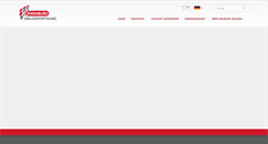 Desktop Screenshot of kraiburg-walzen.de